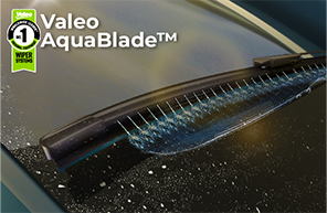 Valeo Silencio Aquablade VA308 - Kit 2 Spazzole Tergicristallo Riscaldate - 650mm E 480mm - Tecnologia Heated AquaBlade