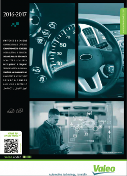 VALEO SCHAKELAARS EN SENSOREN PERSONENWAGEN EN LCV CATALOGUS 2016 - 2017 - 968306