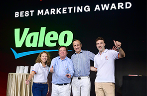 Valeo remporte le prix du meilleur marketing au congrès de Doyen 2023